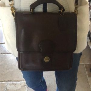 Coach leather handbag